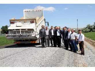 İl Özel İdare Asfalt Sezonunu Açtı