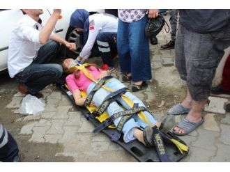 Evine Yetişmek İsterken Yaralandı