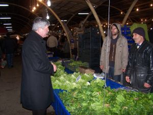 Milletvekili Havutçadan Pazar Ziyareti