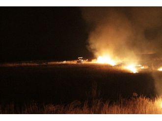 Diyarbakır’da Anız Yangını Adeta Cehennemi Yaşattı
