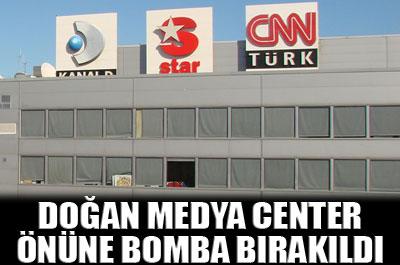 Doğan Medya Center önünde bomba paniği 