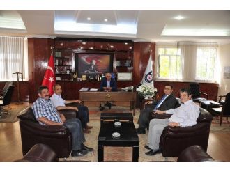 Sgk İl Müdürü Fındık’tan Başkan Çalışkan’a Ziyaret