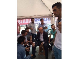 Ak Parti İl Başkanı’na Çadırda Eylem Yapan Tofaş İşçilerine Destek