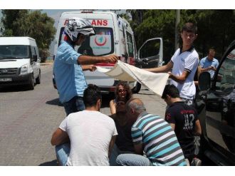 Yaralıları Masa Örtüsüyle Sıcaktan Korudular