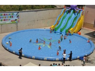 Dilovası’nda Aquapark Hizmete Başladı.