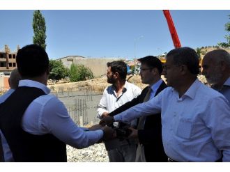 Sincik Ulu Caminin Temeli Dualarla Atıldı