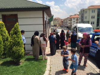 Pursaklar Zabıtasından Dilenci Operasyonu