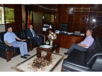 Vali Türker, Akdeniz Elektrik Dağıtım A.ş’ye Ziyaret Etti