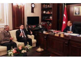 Abd Konsolosu Espinoza’dan Başkan Sözlüye Veda Ziyareti