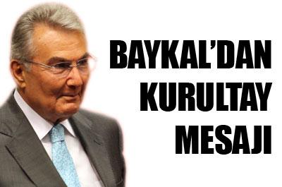 Baykaldan kongre mesajı 
