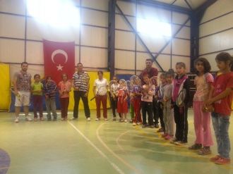 Çukurca’daki Basketbol Ve Tenis Kurslarına Büyük İlgi