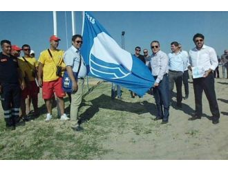 Sarımsaklı Plajları Mavi Bayrağına Yeniden Kavuştu