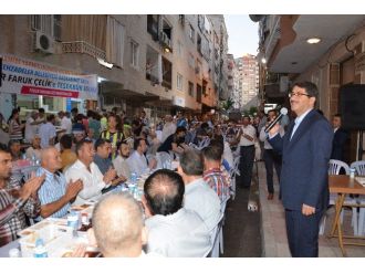 Şehzadeler İftar Sofrası, Peker Mahallesinde