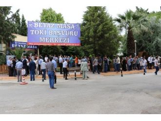 Bin 150 Konuta 8 Bin Kişi Başvurdu