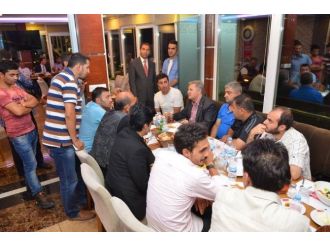 Vali Kahraman Erzincan Gazeteciler Cemiyetine İftar Yemeğinde Ev Sahipliği Yaptı