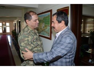 Albay Aksoy’dan Başkan Eser’e Veda Ziyareti