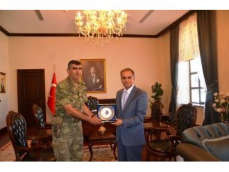 Albay Murat Soysal’dan Vali Tapsız’a Veda Ziyareti