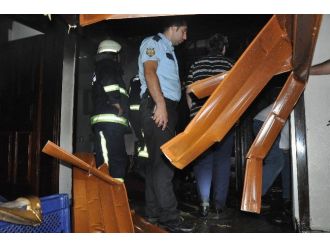 Aş Evi Az Daha Kül Oluyordu