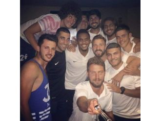 Antalyasporlu Futbolcularda Eto’o Sevinci