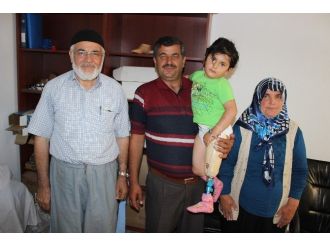 (Özel Haber) Küçük Canan’ın Bayram Hediyesi Protez Bacağı Oldu