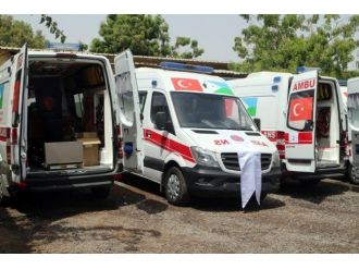 Tika’dan Cibuti’ye 6 Adet Tam Teşekküllü Ambulans