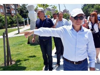 Başkan Akgün: “Yeşil Yaşam Projesi Tüm Türkiye’ye Örnek Olacak”