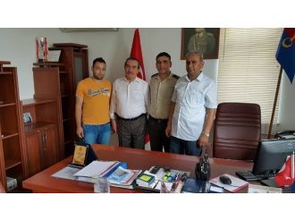 Gazilerden Veda Eden Garnizon Komutanı’na Teşekkür Ziyareti