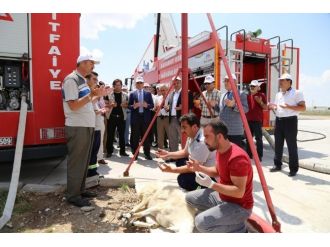 Aksaray Osb’de İtfaiye Hizmete Girdi