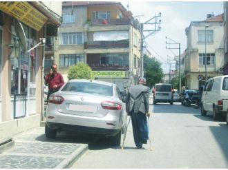 Kaldırım İşgallerine Ceza Yazılıyor