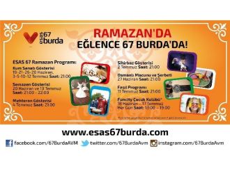 Esas 67 Burda Alışveriş Merkezi’nde Ramazan Sürprizleri Tüm Hızıyla Devam Ediyor