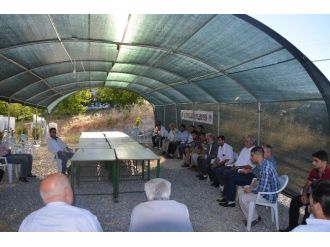 Suriye’de Öldürülen Malatyalı İçin Taziye Çadırı Kuruldu