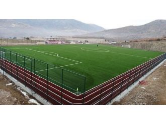 Konak’a Suni Çim Saha Yapılıyor