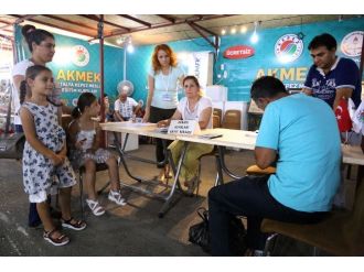 Akmek Stantlarına Yoğun İlgi