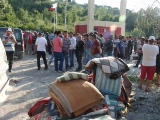 Bartın’da Madencilerin İş Bırakma Eylemi Devam Ediyor