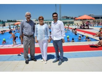 Yunusemre’nin Yüzme Kursları Devam Ediyor