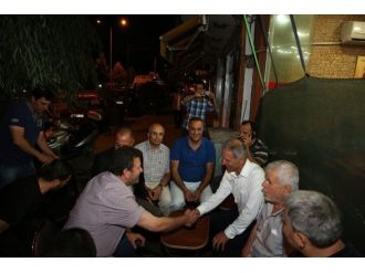 Dişli, İftar Sonrası Kahvehane Ziyareti Yaptı