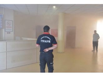 Saü’de Yangın Tahliye Tatbikatı