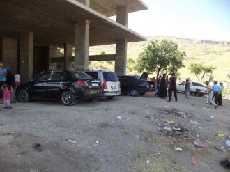 Yimpaş Etrafında Konaklayan Suriyeliler Kaldırıldı