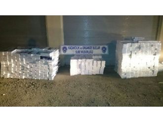 Batman’da 45 Bin Paket Kaçak Sigara Ele Geçirildi