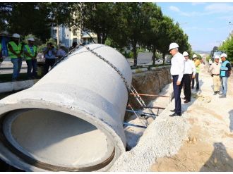 Başkan Zolan Altyapıyı İnceledi