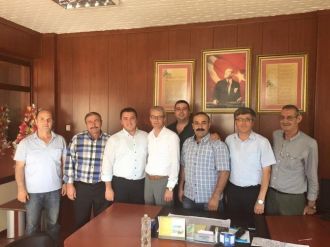 Başkan Bakıcı’dan Kooperatif Başkanı Ünal’a Hayırlı Olsun Ziyareti