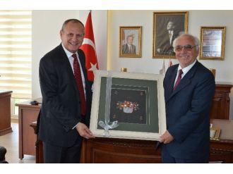 Dsi Müdüründen Veda Ziyareti