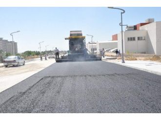 Adıyaman Üniversitesi Kampüs İçi Asfaltlama Çalışmaları Başladı
