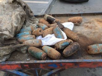 Hurdacıda 19 Adet Mühimmat Parçası Bulundu