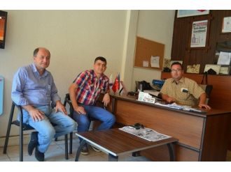 Enginar’dan İha Muhabirine Veda Ziyareti