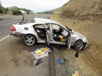 Avusturya’dan Gelen Gurbetçiler Yozgat’ta Kaza Yaptı