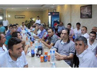 Sanibey Barajı Çalışanları İftar Yemeğinde Buluştu