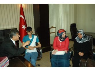 Görme Engelliler’den Bulgurlu’ya Teşekkür