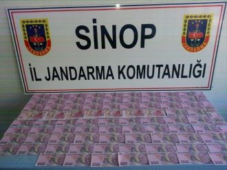 Sinop’ta Sahte Para Operasyonu