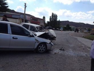 İskilip’te Trafik Kazası: 2 Yaralı